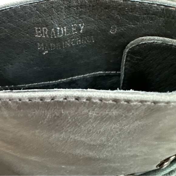 Jeffrey Campbell Ibiza Last Bradley Heeled Ankle Boot Dark Gray Green EUC Size 8 - Picture 9 of 10